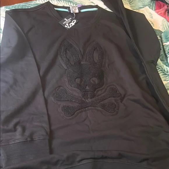 Psycho Bunny Black Sweater - Picture 1 of 1